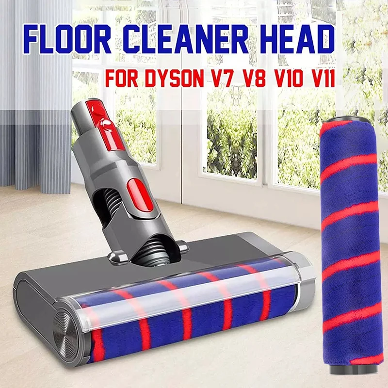 Floor Brush With Soft Roller Motor Vacuum Cleaner Brush Head Replacement Part Fit For Dyson V7 V8 V10 V11 Vacuum Cleaner
Floor Brush With Soft Roller Motor Vacuum Cleaner Brush Head Replacement Part Fit For Dyson V7 V8 V10 V11 Vacuum Cleaner