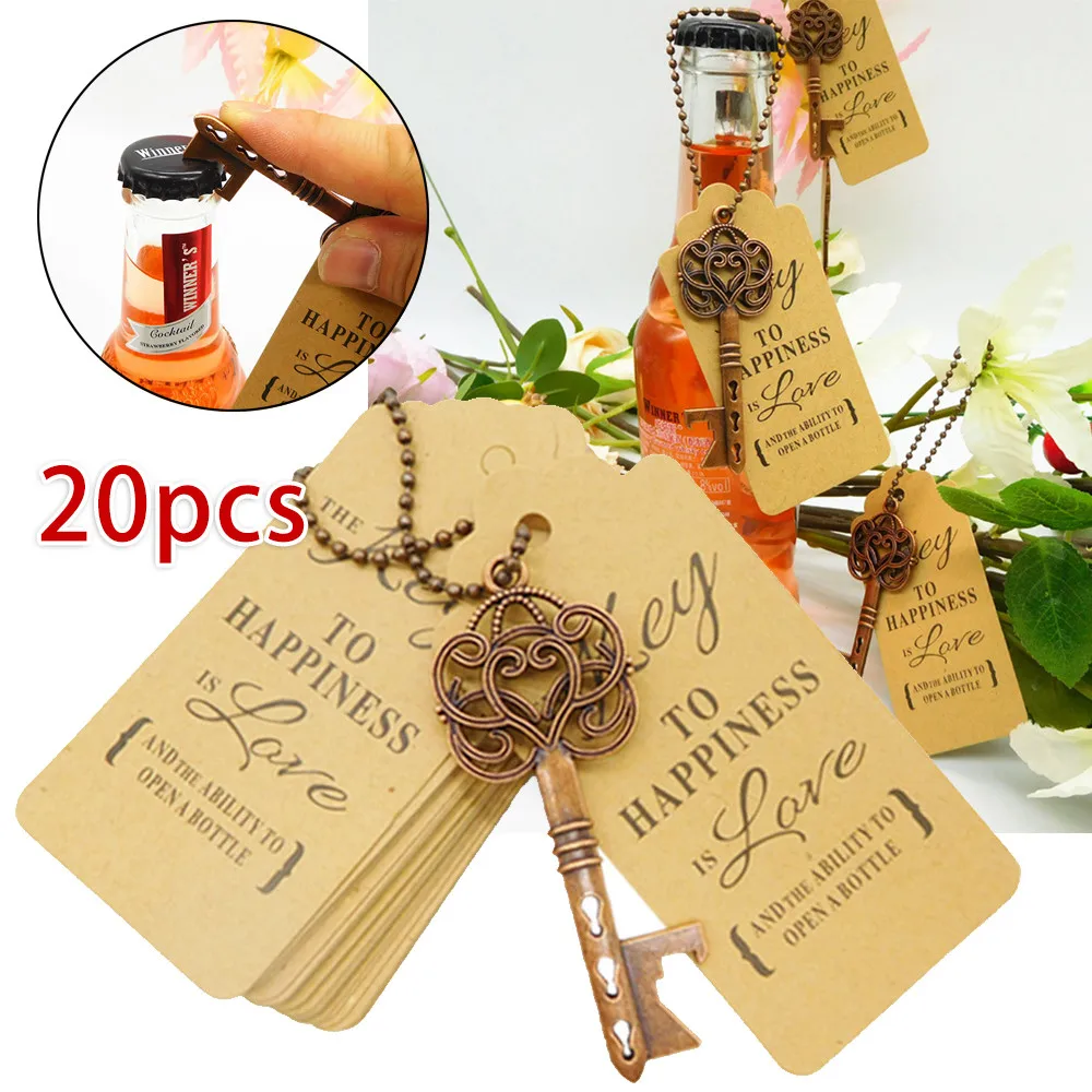 20Pcs/Set Metal Key Beer Bottle Opener Wine Ring Keychain Wedding Party Favors Wedding Party Favor Supplies New Year 2022
20Pcs/Set Metal Key Beer Bottle Opener Wine Ring Keychain Wedding Party Favors Wedding Party Favor Supplies New Year 2022