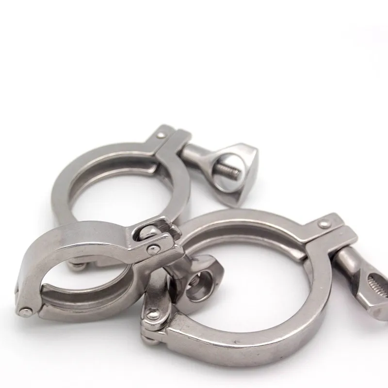 304 stainless steel sanitary food grade quick-installed clamp, precision cast pipe clamp joint chuck, clamp pipe clamp end clamp
304 stainless steel sanitary food grade quick-installed clamp, precision cast pipe clamp joint chuck, clamp pipe clamp end clamp