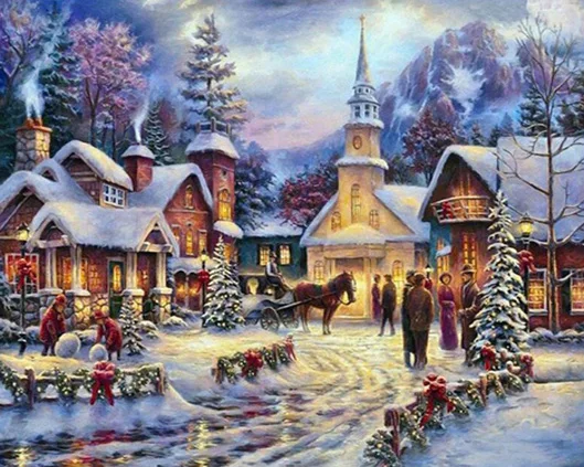 Horse style Embroidery Counted Cross Stitch Kits Needlework - Crafts 14 ct DMC Color DIY Arts Handmade Decor snow house
Horse style Embroidery Counted Cross Stitch Kits Needlework - Crafts 14 ct DMC Color DIY Arts Handmade Decor snow house
