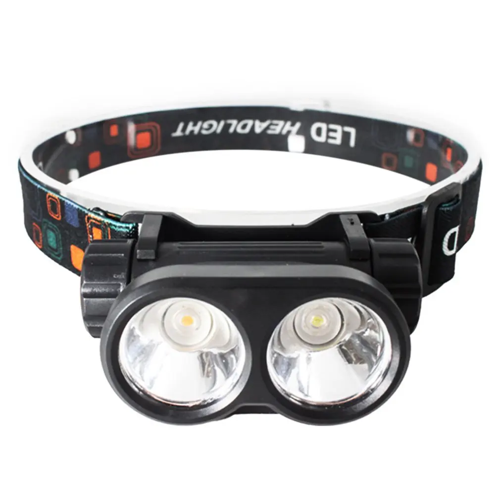 USB Charging Adjustable Dual Light Source Night Fishing Headlight Adjustable Head-mounted Durable Headlight
USB Charging Adjustable Dual Light Source Night Fishing Headlight Adjustable Head-mounted Durable Headlight