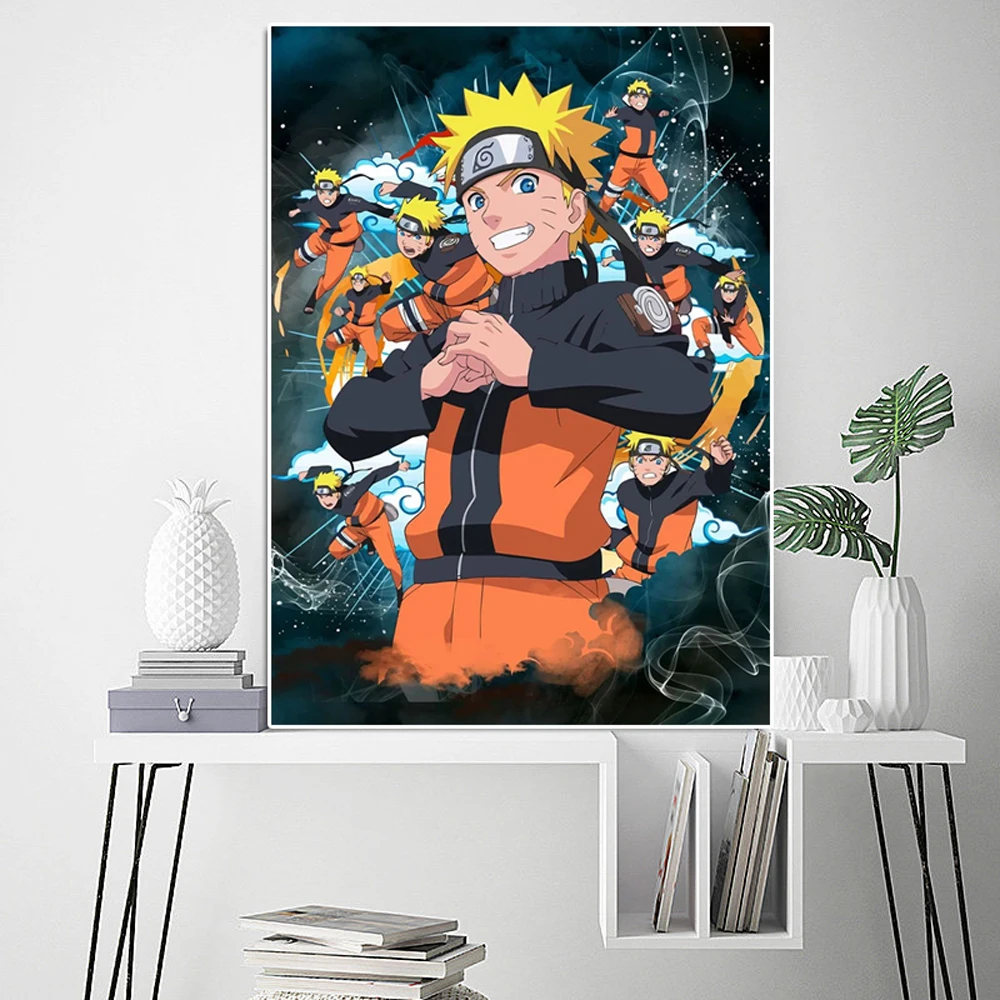 Naruto Cartoon Art Poster And Print Japanese Anime Uzumaki Naruto Canvas Painting Manga Wall Art Mural Kids Room Home Decoration
Naruto Cartoon Art Poster And Print Japanese Anime Uzumaki Naruto Canvas Painting Manga Wall Art Mural Kids Room Home Decoration