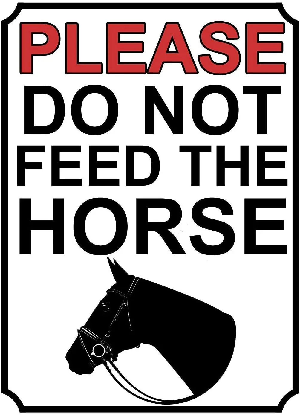 Bit LINA Please Do Not Feed The Horses Retro Tin Signs Metal Vintage Signs Auto Motorcycle Gasoline Garage Home Wall Decoration
Bit LINA Please Do Not Feed The Horses Retro Tin Signs Metal Vintage Signs Auto Motorcycle Gasoline Garage Home Wall Decoration