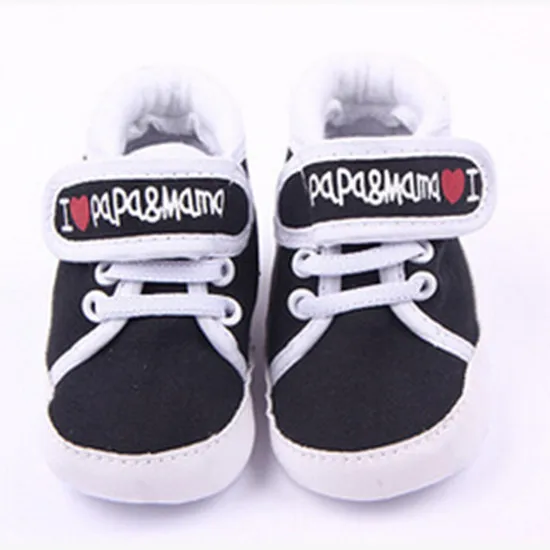 HOT 1Pcs Canvas Hot Newborn Anti Slip Soft Sneaker I love Pap I love Mom New First Walker 
HOT 1Pcs Canvas Hot Newborn Anti Slip Soft Sneaker I love Pap I love Mom New First Walker