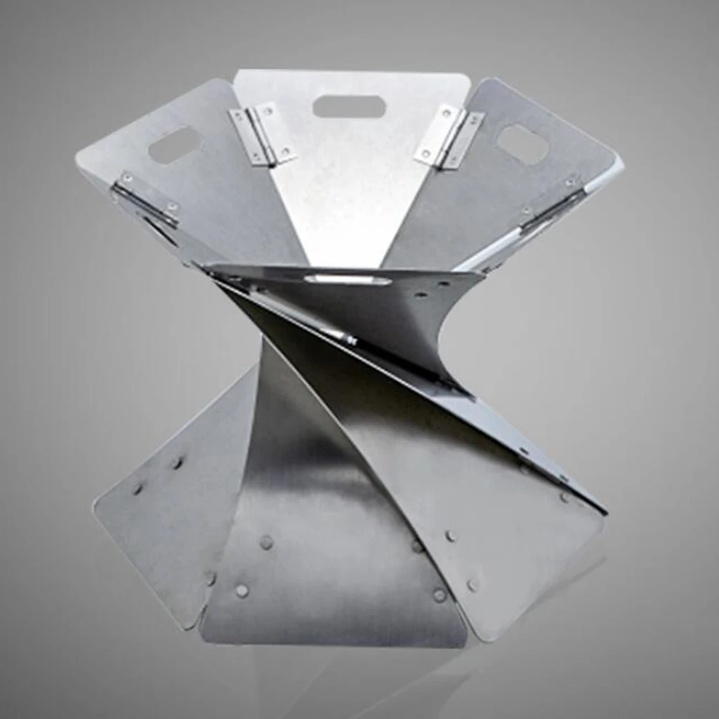 Ultralight Folding Stainless Steel Wood Burning Stove With Storage Bag For Outdoor Camping Hiking Picnic
Ultralight Folding Stainless Steel Wood Burning Stove With Storage Bag For Outdoor Camping Hiking Picnic
