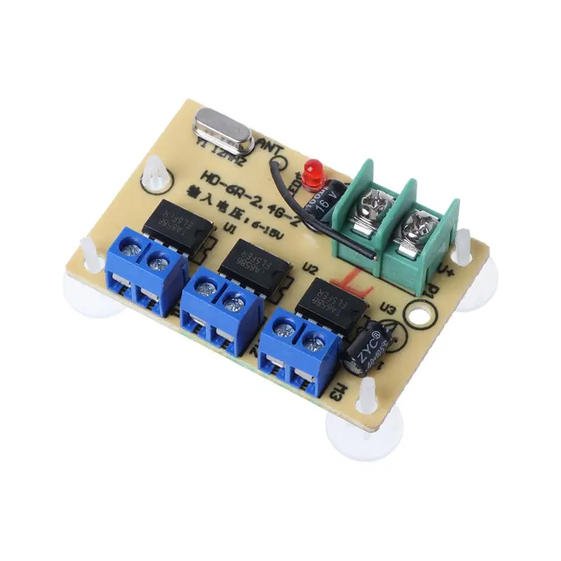 6CH High-power 2.4G 50 Meter Remote Control with Receiver 6-15v for Car Model Ship DIY Tool 203E
6CH High-power 2.4G 50 Meter Remote Control with Receiver 6-15v for Car Model Ship DIY Tool 203E