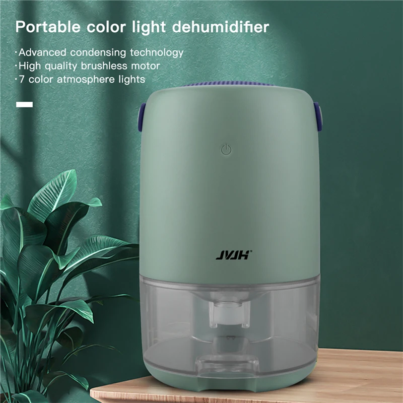 1100 Ml Electric Air Dehumidifier for Home Moisture Absorber Air Purifier Air Dryer Dehumidifi Deshumidificador with Night Light
1100 Ml Electric Air Dehumidifier for Home Moisture Absorber Air Purifier Air Dryer Dehumidifi Deshumidificador with Night Light
