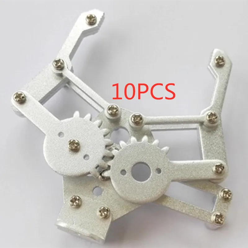 New 10PCS Mechanical Paws Metal Robot Arm Holder Optional MG995 Steering Gear Robot
New 10PCS Mechanical Paws Metal Robot Arm Holder Optional MG995 Steering Gear Robot