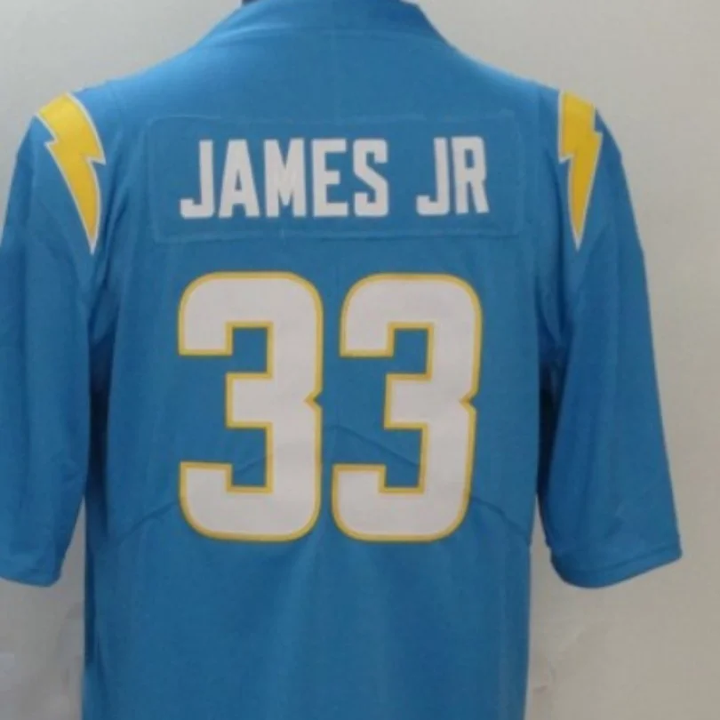 American Stitch James JR 33 Blue And White Embroidery Chargers Football Jersey For Mens S,M,L,XL,XXL,XXXL
American Stitch James JR 33 Blue And White Embroidery Chargers Football Jersey For Mens S,M,L,XL,XXL,XXXL