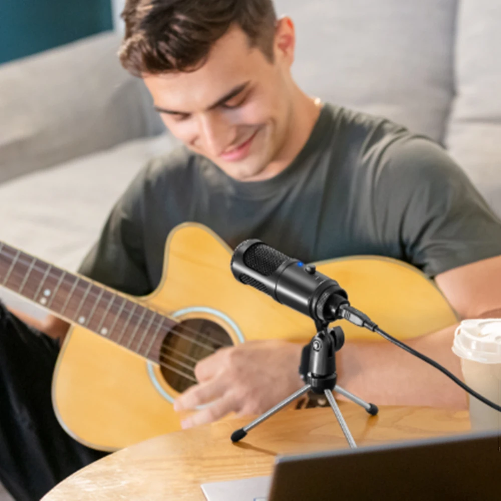 USB Microphone Condenser Recording Microphone Recording for Laptop Computer Recording Studio YouTube Video Skype Karaoke Gaming
USB Microphone Condenser Recording Microphone Recording for Laptop Computer Recording Studio YouTube Video Skype Karaoke Gaming