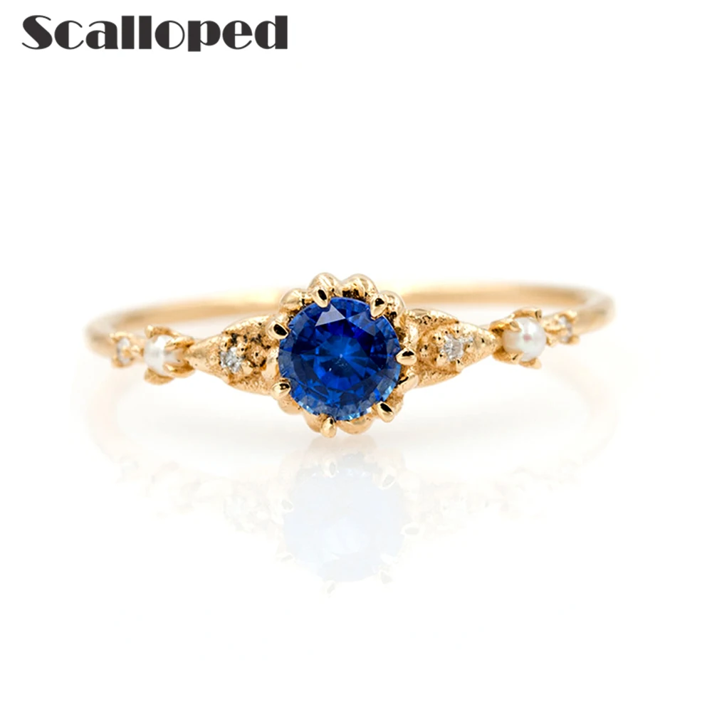 SCALLOPED Baroque Vintage Women Wedding Rings 2020 New Hot Selling High Quality Blue Zircon Engagement Statement Jewelry Gifts
SCALLOPED Baroque Vintage Women Wedding Rings 2020 New Hot Selling High Quality Blue Zircon Engagement Statement Jewelry Gifts