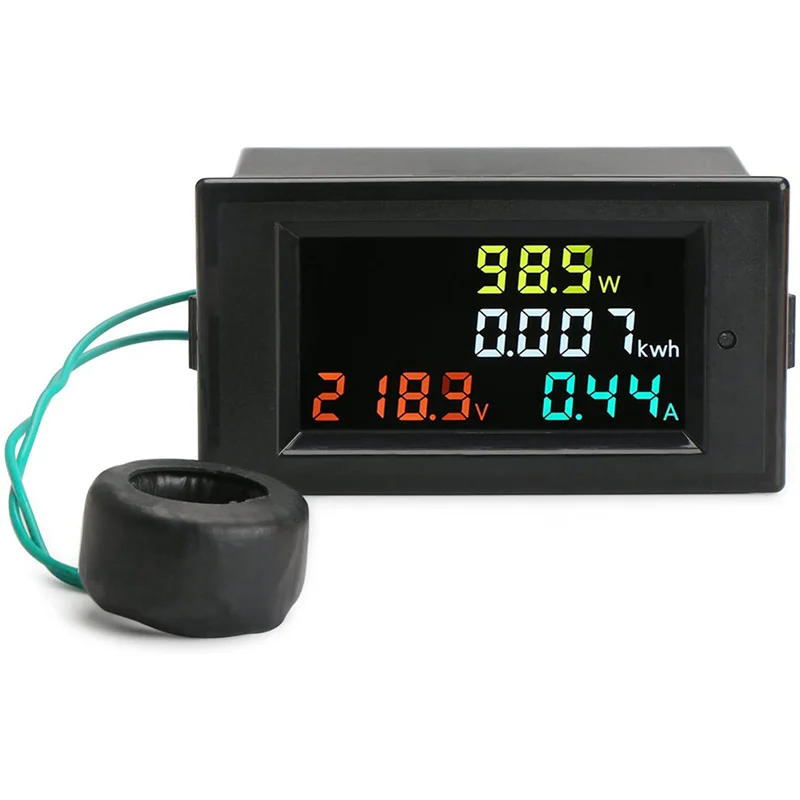 1PC 100A Voltage Current LCD Display Panel Digital Voltmeter Ammeter AC 80-300V Volt Amp Meter With Current Transformer CT
1PC 100A Voltage Current LCD Display Panel Digital Voltmeter Ammeter AC 80-300V Volt Amp Meter With Current Transformer CT