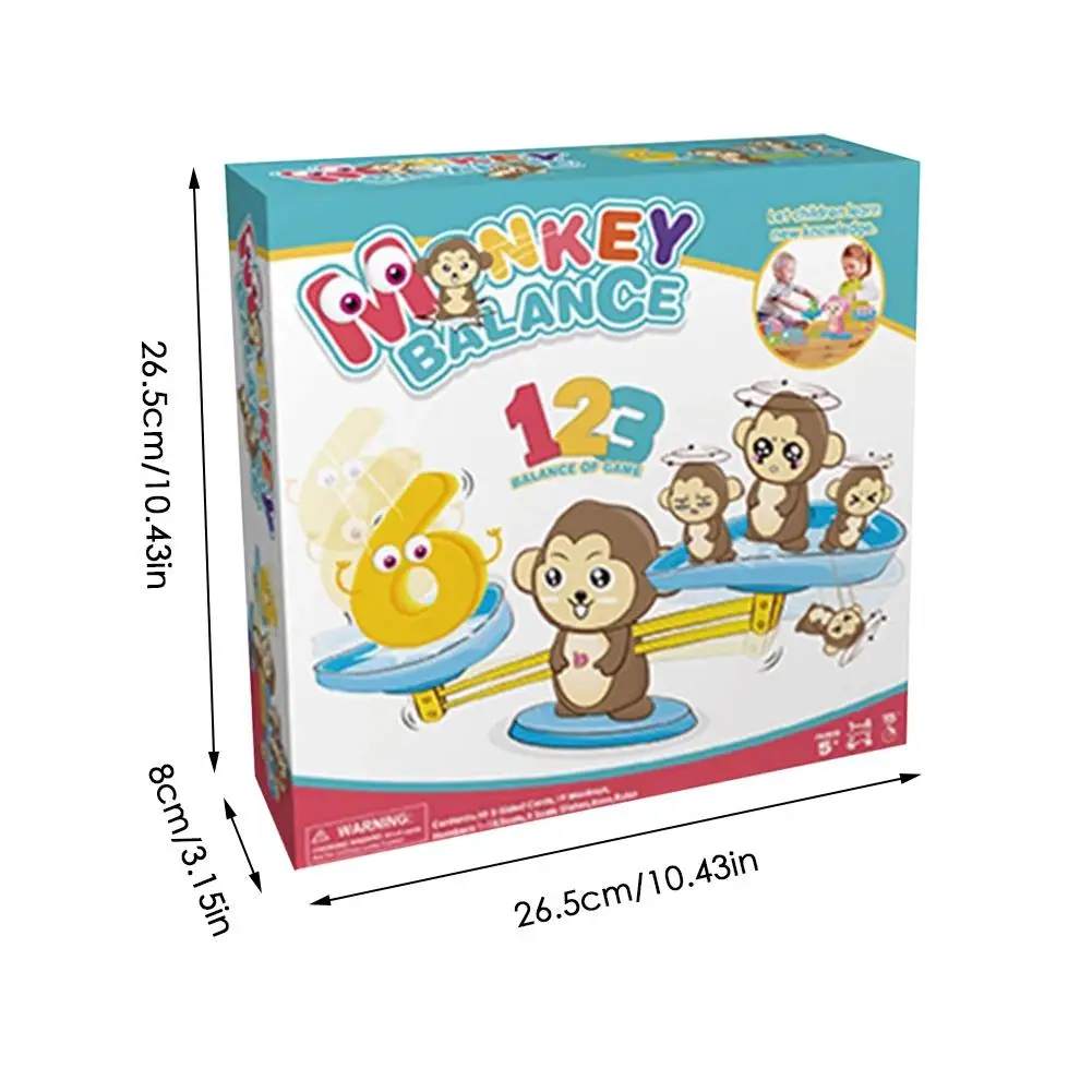 Monkey Balance Children Early Education Enlightenment Digital Addition Subtraction Desktop Puzzle Science Toys Balance Learning
Monkey Balance Children Early Education Enlightenment Digital Addition Subtraction Desktop Puzzle Science Toys Balance Learning