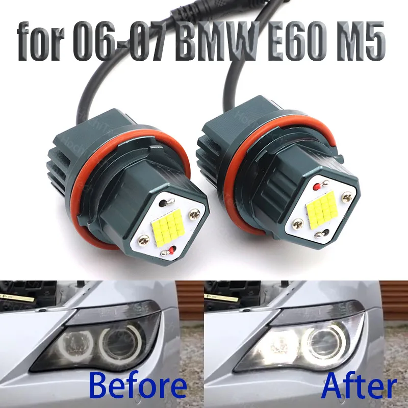 160W Top Quality White Color LED Angel Eye Halo for 06-07 BMW 5-series E60 M5 Lifetime Warranty
160W Top Quality White Color LED Angel Eye Halo for 06-07 BMW 5-series E60 M5 Lifetime Warranty