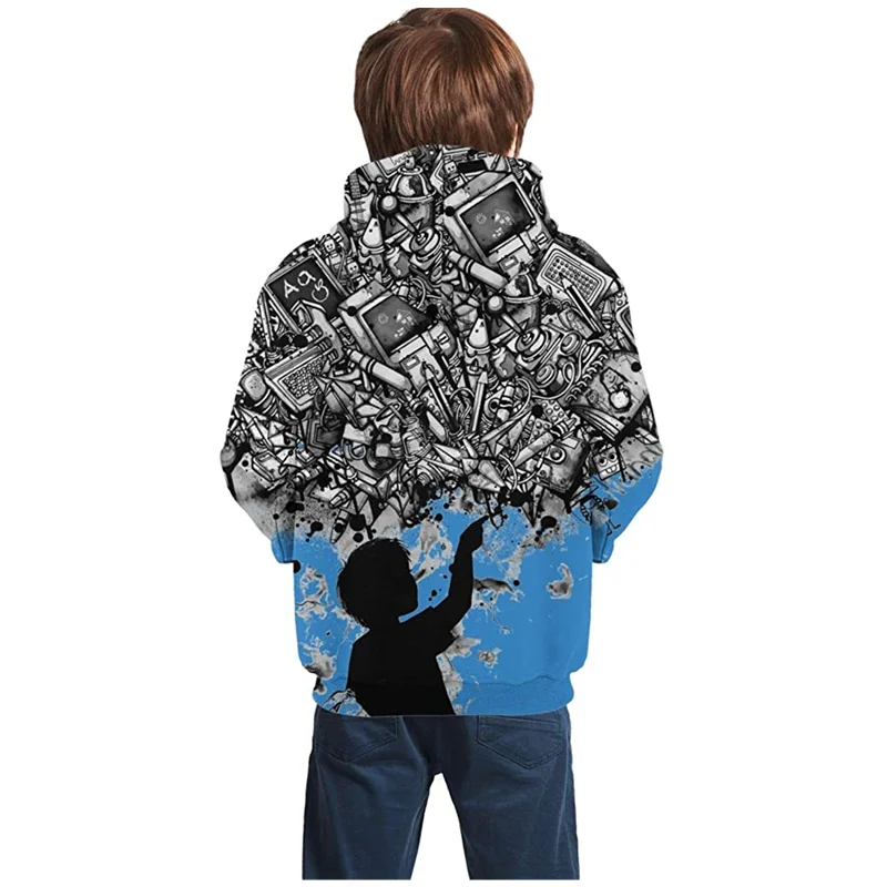 Youth Hoodie Boys & Girls Kids Sweatshirt 3D Exquisite Printed Pullover Sweater retro t shirt harajuku
Youth Hoodie Boys & Girls Kids Sweatshirt 3D Exquisite Printed Pullover Sweater retro t shirt harajuku