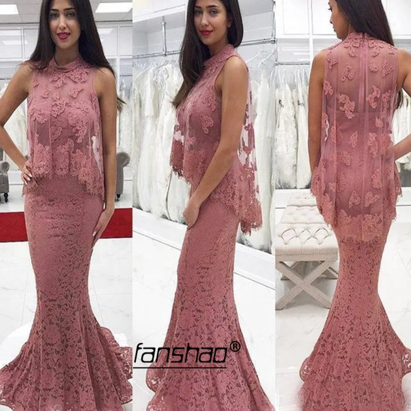 Pink Mermaid Evening Dresses Jacket Sweep Train vestidos de festa Dubai Saudi Arabic Evening Dress Prom Dress abendkleider
Pink Mermaid Evening Dresses Jacket Sweep Train vestidos de festa Dubai Saudi Arabic Evening Dress Prom Dress abendkleider