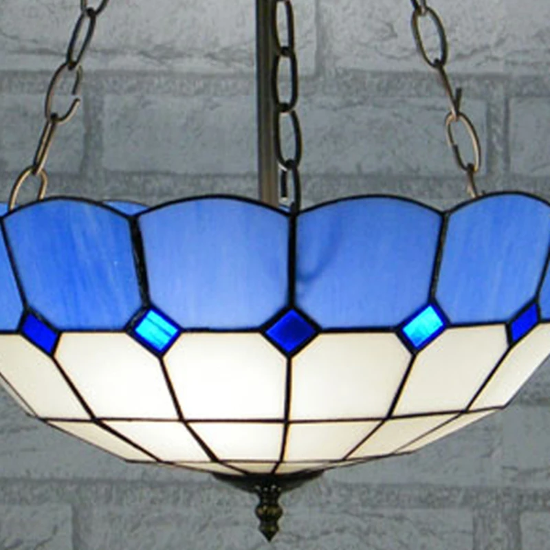 European Corridor LED Pendant Lights Retro Blue Mediterranean Garden Style Bedroom Decor Iron Multicolored Glass Hanging Lamp
European Corridor LED Pendant Lights Retro Blue Mediterranean Garden Style Bedroom Decor Iron Multicolored Glass Hanging Lamp