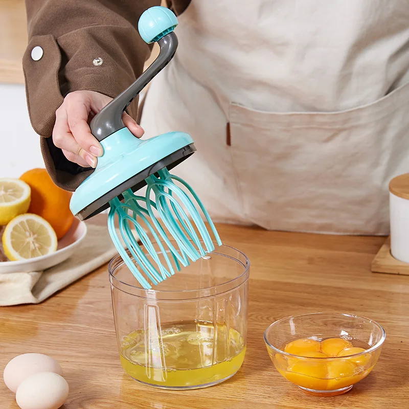 Manual Whisk Household Cake Baking Tools Egg Stirrer Semi-automatic Small Egg White Cream Whisk
Manual Whisk Household Cake Baking Tools Egg Stirrer Semi-automatic Small Egg White Cream Whisk