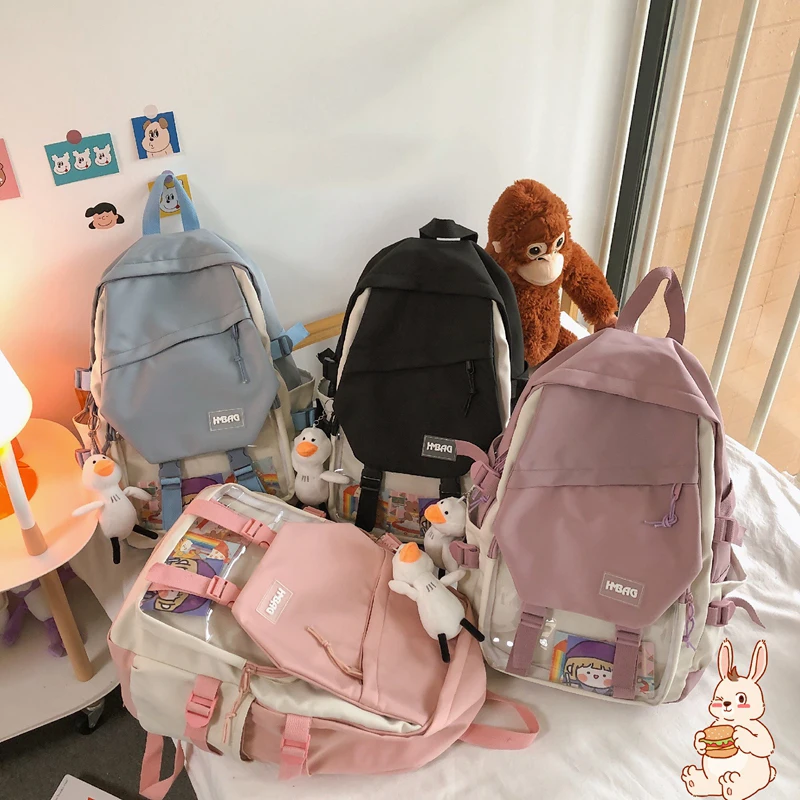 College Student Kawaii Women Backpack Harajuku School Bags Laptop School Backpack Fashion Cute Female Travel Bag
College Student Kawaii Women Backpack Harajuku School Bags Laptop School Backpack Fashion Cute Female Travel Bag