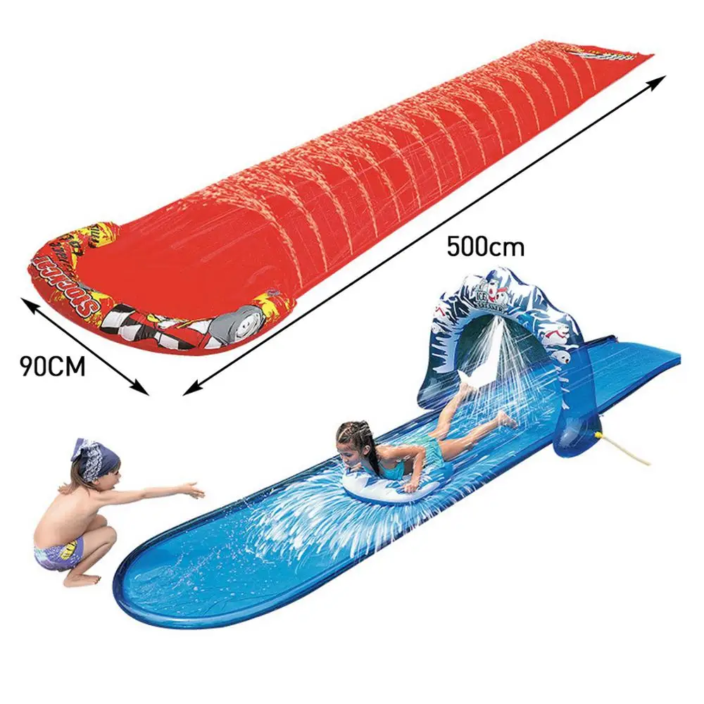 Giant Surf Water Slide Fun Lawn Water Slides Pools For Kids Summer PVC Games Center Backyard Outdoor Children Adult Toys
Giant Surf Water Slide Fun Lawn Water Slides Pools For Kids Summer PVC Games Center Backyard Outdoor Children Adult Toys