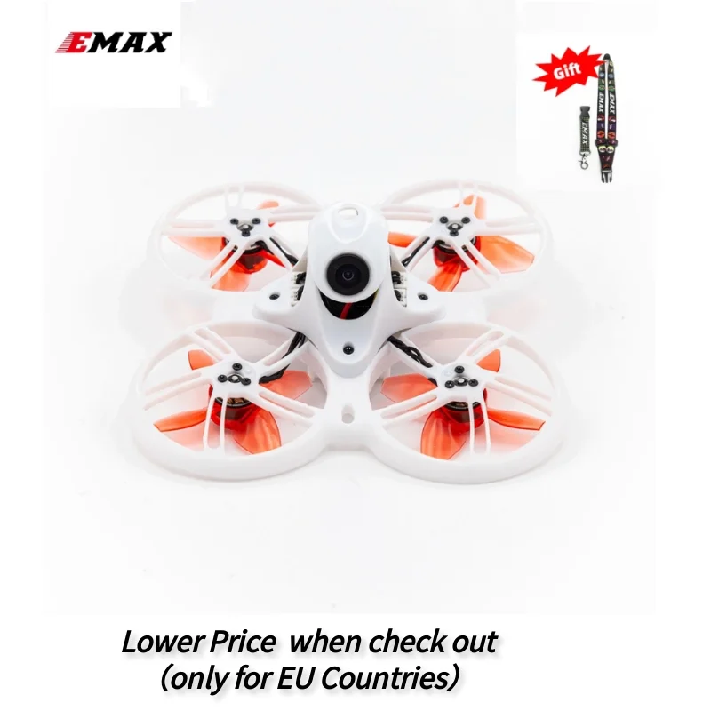 Emax Official Tinyhawk III 3 BNF FPV Racing Drone F4 15000KV RunCam Nano 4 25-100-200mW VTX 1S-2S FrSky D8 RC Quadcopter
Emax Official Tinyhawk III 3 BNF FPV Racing Drone F4 15000KV RunCam Nano 4 25-100-200mW VTX 1S-2S FrSky D8 RC Quadcopter