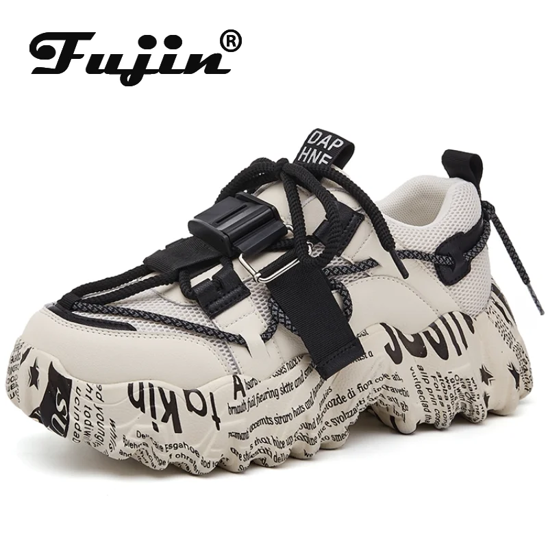 Fujin 6cm Platform Shoes Chunky Sneakers Women Ins Za Spring Autumn Fashion Sneakers Breathable Buckle Comfy Shoes
Fujin 6cm Platform Shoes Chunky Sneakers Women Ins Za Spring Autumn Fashion Sneakers Breathable Buckle Comfy Shoes