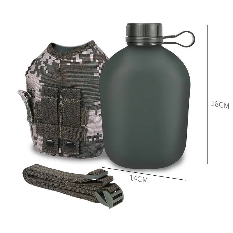 Outdoor Sling Aluminum Bag Large Capacity Travel Sports Portable Water Bottle Summer Camp Water Bottle 1L Stainless Stee
Outdoor Sling Aluminum Bag Large Capacity Travel Sports Portable Water Bottle Summer Camp Water Bottle 1L Stainless Stee