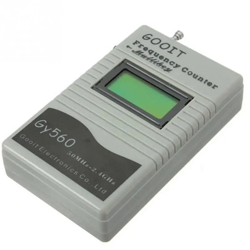 HOT-Frequency Test Device for Two Way Radio Transceiver GSM 50 MHz-2.4 GHz GY560 Frequency Counter Meter
HOT-Frequency Test Device for Two Way Radio Transceiver GSM 50 MHz-2.4 GHz GY560 Frequency Counter Meter