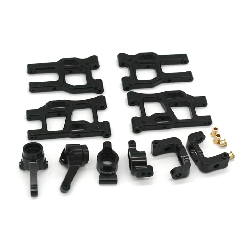 Metal Upgrade Parts Kit Steering Knuckle Block Suspension Arm Set for LC RACING PTG-2 1/10 RC Car Spare Accessories
Metal Upgrade Parts Kit Steering Knuckle Block Suspension Arm Set for LC RACING PTG-2 1/10 RC Car Spare Accessories