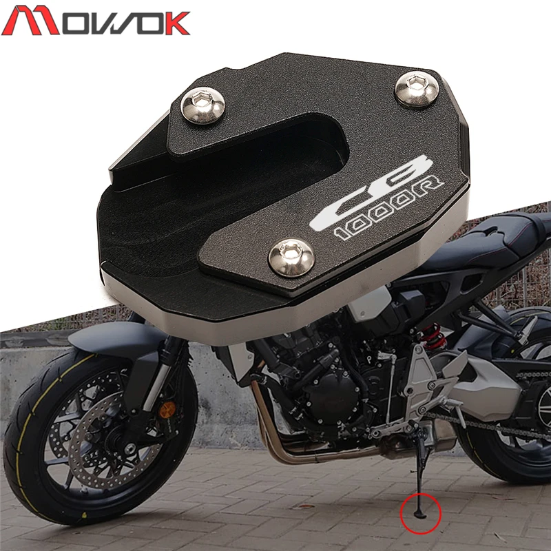 For Honda CB1000R CB 1000R 2018-2020 2019 Motorcycle CNC Aluminum Side Stand Enlarger Plate Kickstand Enlarge Extension
For Honda CB1000R CB 1000R 2018-2020 2019 Motorcycle CNC Aluminum Side Stand Enlarger Plate Kickstand Enlarge Extension