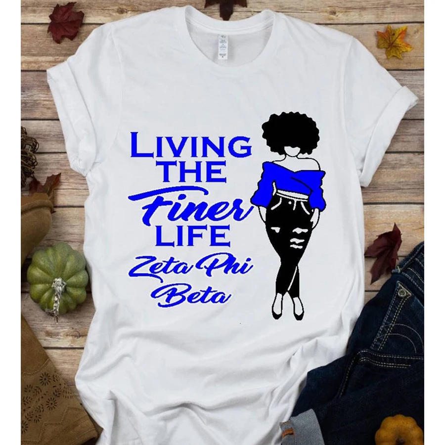 Zeta Phi Beta Girls T-shirt Fashion Printed Casual Crew Neck Short-sleeved T-shirt
Zeta Phi Beta Girls T-shirt Fashion Printed Casual Crew Neck Short-sleeved T-shirt