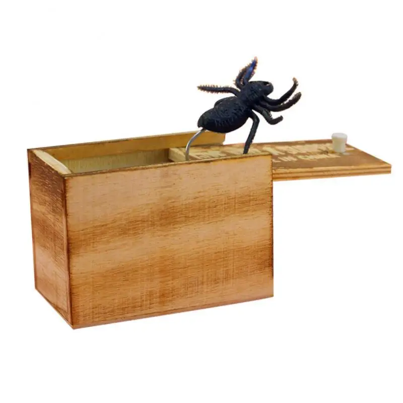 April Fool's Day Gift Wooden Prank Trick Practical Joke Home Office Scare Toy Box Gag Spider Mouse Kids Funny Play Joke Gift Toy
April Fool's Day Gift Wooden Prank Trick Practical Joke Home Office Scare Toy Box Gag Spider Mouse Kids Funny Play Joke Gift Toy