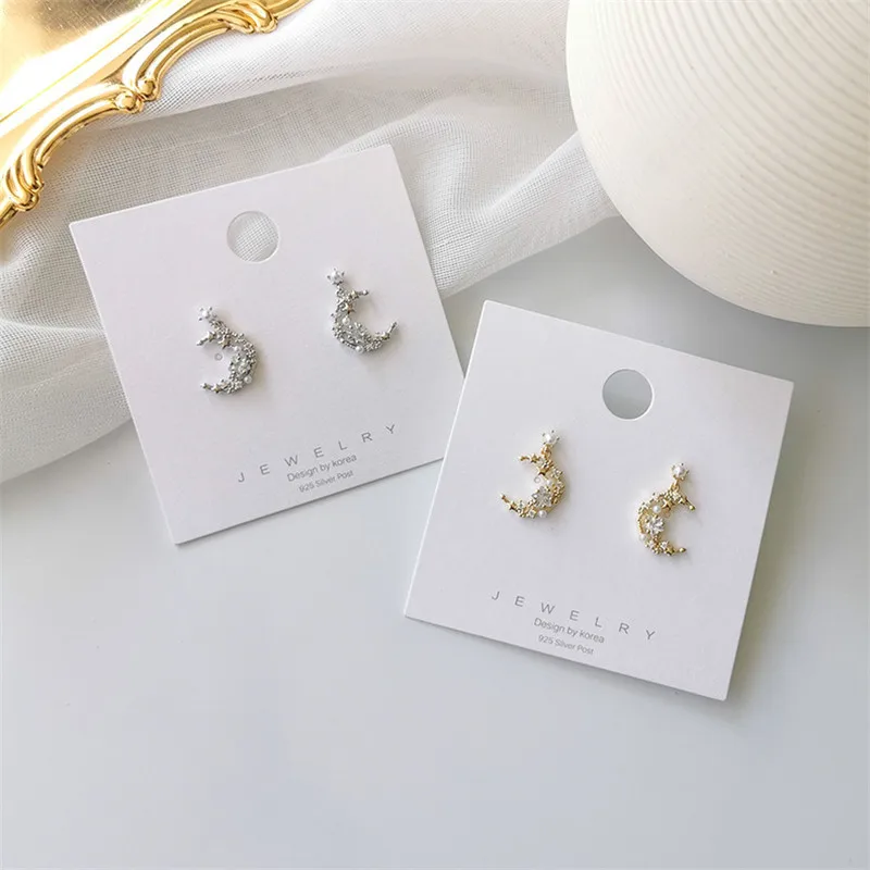 Trendy Fashion Imitation Pearl Moon Star Earrings Female Needle Elegant Earrings Girlfriend Best Gift Wholesale
Trendy Fashion Imitation Pearl Moon Star Earrings Female Needle Elegant Earrings Girlfriend Best Gift Wholesale