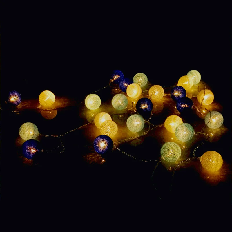 40 LED Cotton Ball String Lights Battery Operated Colorful Garland Fairy Lights for Home Wedding Christmas Party Outdoor Decors
40 LED Cotton Ball String Lights Battery Operated Colorful Garland Fairy Lights for Home Wedding Christmas Party Outdoor Decors