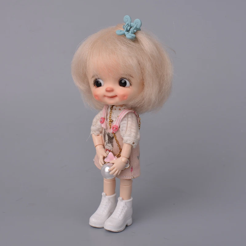 Aidolla 1/8 BJD Doll Wig Short Straight Bangs Hair Mohair Natural Color Wig Doll Accessories For DIY BJD SD Doll Girls Gift
Aidolla 1/8 BJD Doll Wig Short Straight Bangs Hair Mohair Natural Color Wig Doll Accessories For DIY BJD SD Doll Girls Gift