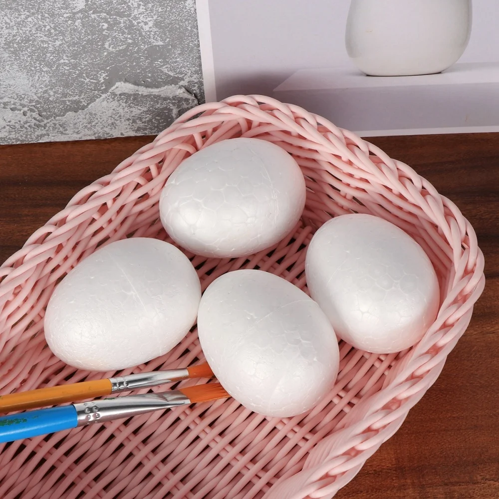 50pcs Painting Egg DIY Easter Decor Egg for Kid Festival Craft (White, 3cm) 
50pcs Painting Egg DIY Easter Decor Egg for Kid Festival Craft (White, 3cm)