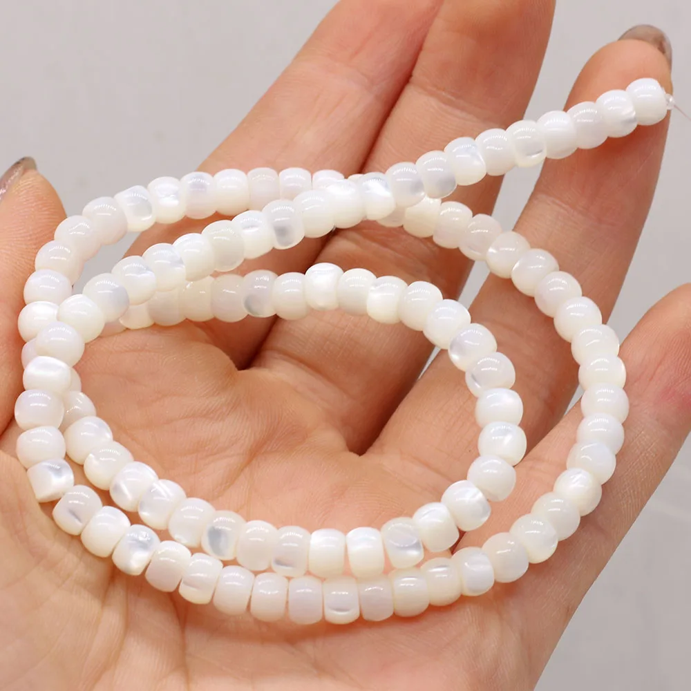 Natural Freshwater White Shell Circle Shape Beads for DIY Jewelry Making Necklace Earrings Accessories High Quality Gift
Natural Freshwater White Shell Circle Shape Beads for DIY Jewelry Making Necklace Earrings Accessories High Quality Gift