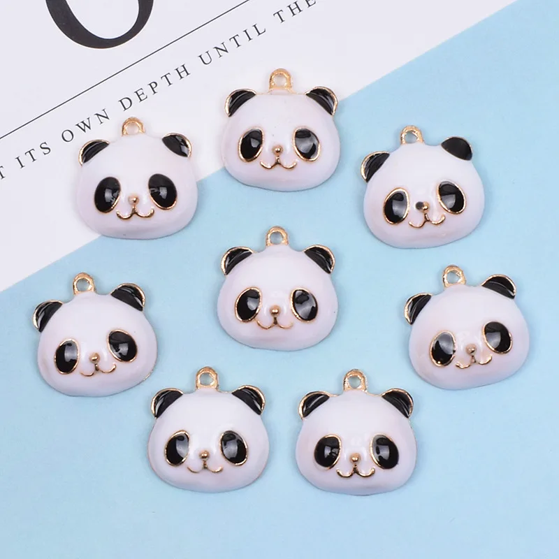 10Pcs Lovely Black White Panda Symbol Pendant Animal Charm For Making Necklace Earrings Keychains Handmade Jewelry Accessories
10Pcs Lovely Black White Panda Symbol Pendant Animal Charm For Making Necklace Earrings Keychains Handmade Jewelry Accessories