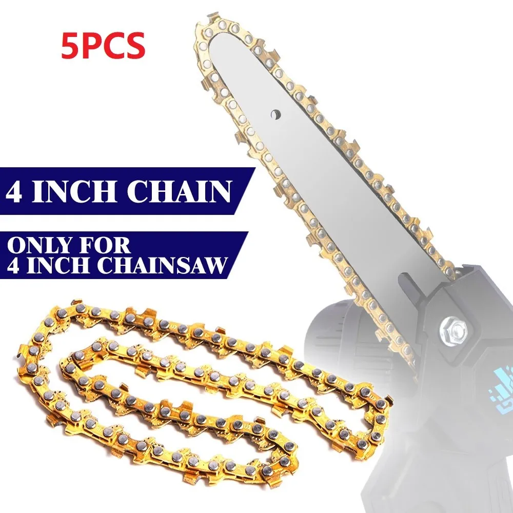 3/5pcs Mini Steel Chainsaw Chain 4 Inch Electric Chainsaw Chain Guide Pruning Saw Accessory Replacement Portable
3/5pcs Mini Steel Chainsaw Chain 4 Inch Electric Chainsaw Chain Guide Pruning Saw Accessory Replacement Portable