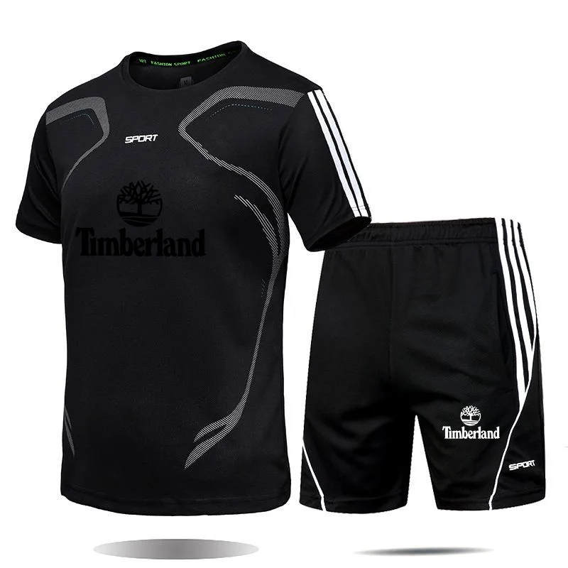 Men's casual suit fashion 2-piece sportswear stripe short sleeve T-shirt shorts suit men's sportswear sportswear summer sportswe
Men's casual suit fashion 2-piece sportswear stripe short sleeve T-shirt shorts suit men's sportswear sportswear summer sportswe