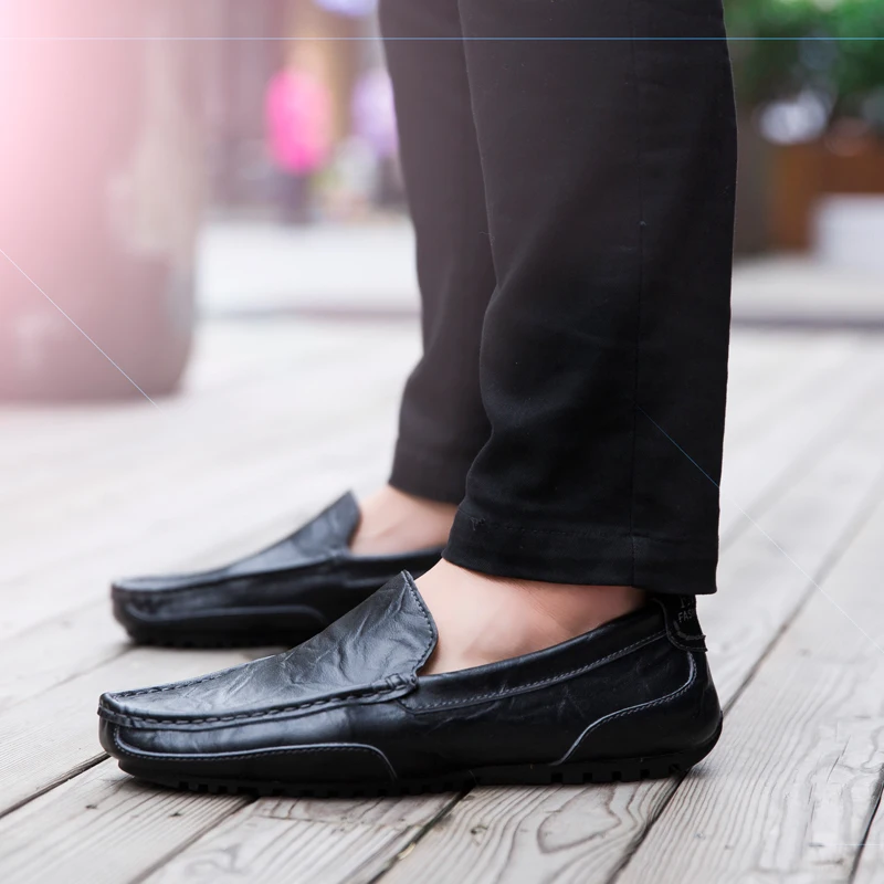 Leather Casual Shoes Sneakers Slip on fashion loafers Men Flats Sneakers outdoor breathable Male Loafers Zapatillas Hombre
Leather Casual Shoes Sneakers Slip on fashion loafers Men Flats Sneakers outdoor breathable Male Loafers Zapatillas Hombre