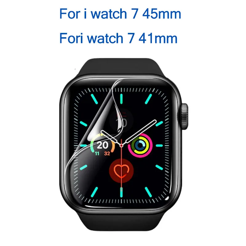 12PCS For Apple i Watch 7 41MM 45 MM Watch Screen Protective Soft Film For iWatch 7 41MM 45 MM Full Cover Hydrogel Film Glass
12PCS For Apple i Watch 7 41MM 45 MM Watch Screen Protective Soft Film For iWatch 7 41MM 45 MM Full Cover Hydrogel Film Glass