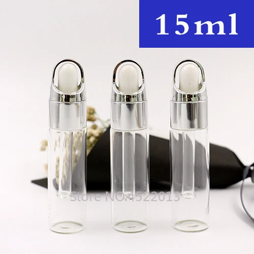 15ML Glass Cosmetic Aromatherapy Essential Oil Bottlle, Clear Portable Dropper Fragrance Serum Vials,DIY Beauty Perfume Pipette
15ML Glass Cosmetic Aromatherapy Essential Oil Bottlle, Clear Portable Dropper Fragrance Serum Vials,DIY Beauty Perfume Pipette
