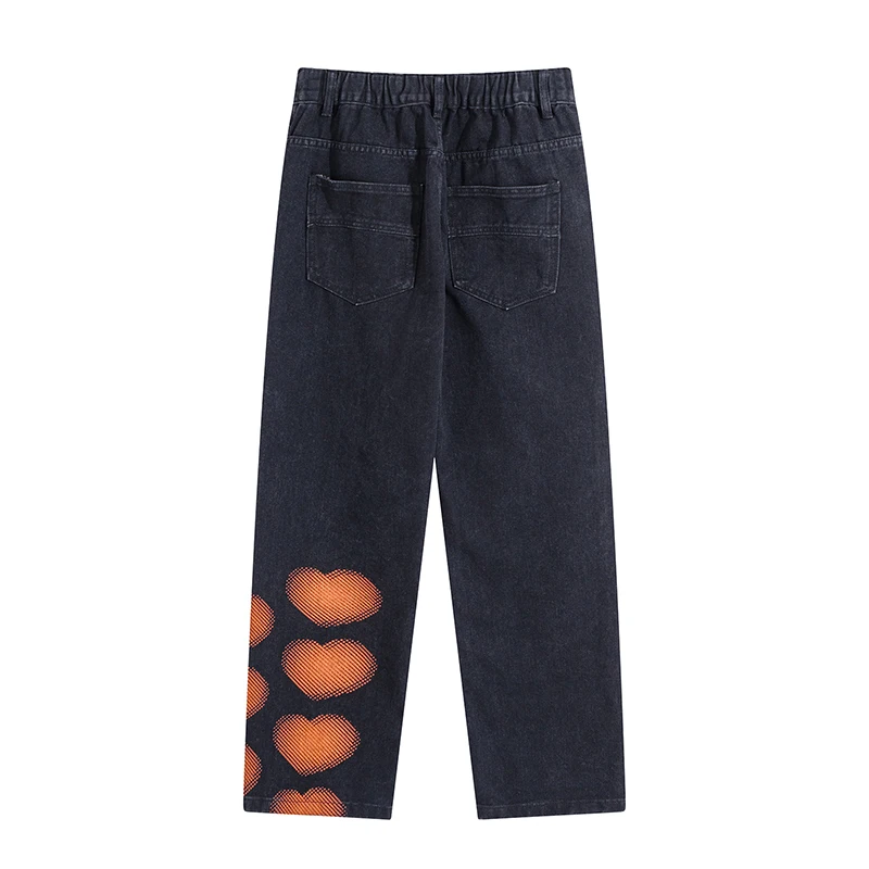 Love Pattern Print Letter Straight Men's Denim Trousers High Street Retro Loose Oversize Casual Jeans Pants Hip Hop Baggy Jean
Love Pattern Print Letter Straight Men's Denim Trousers High Street Retro Loose Oversize Casual Jeans Pants Hip Hop Baggy Jean