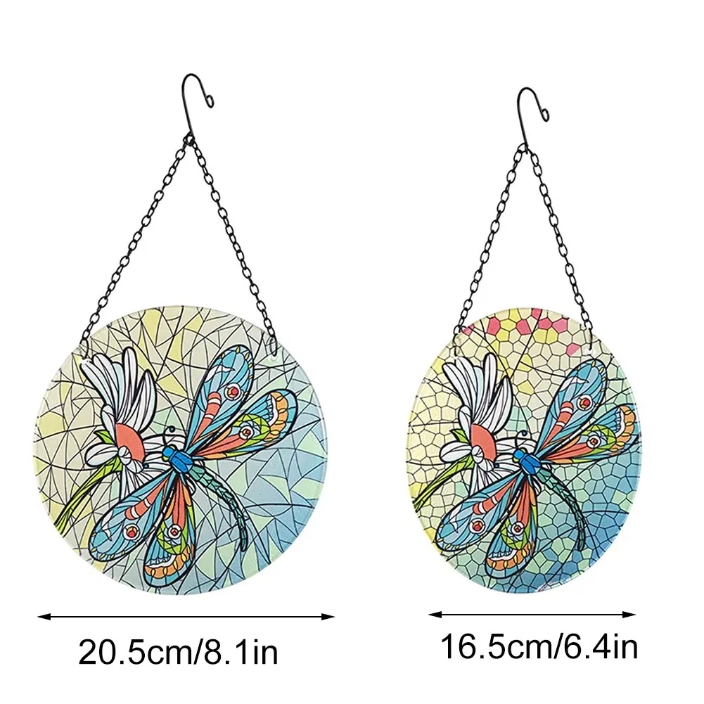 2PCS Dragonfly Glass Hanging Wall Decor Outdoor Dome Hanging Decoration For Home Garden Miniature Statues And Sculptures
2PCS Dragonfly Glass Hanging Wall Decor Outdoor Dome Hanging Decoration For Home Garden Miniature Statues And Sculptures