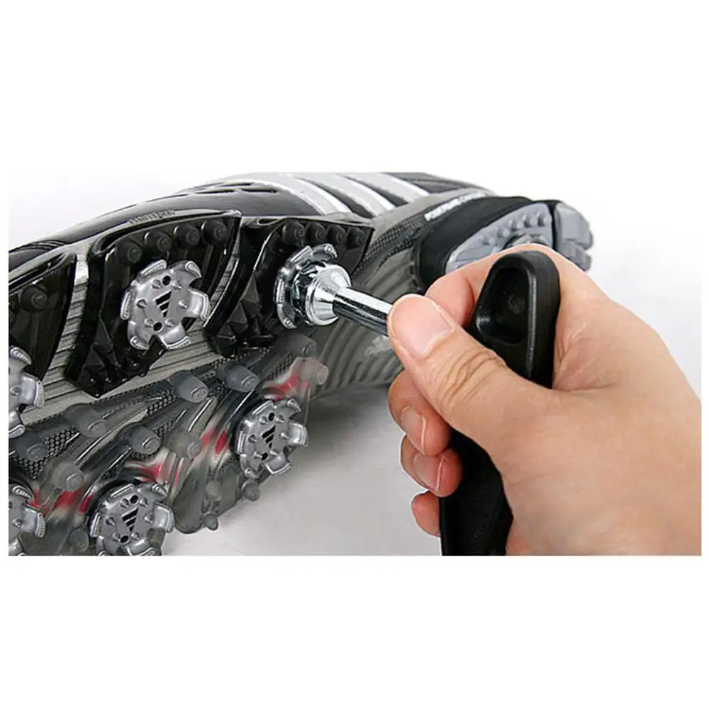 Golf Spike Wrench Remover Tool Outdoor Sport Golf Shoe Cleats Ratchet Key Handle Twist Nail Puller Golf Accessories Training Aid
Golf Spike Wrench Remover Tool Outdoor Sport Golf Shoe Cleats Ratchet Key Handle Twist Nail Puller Golf Accessories Training Aid