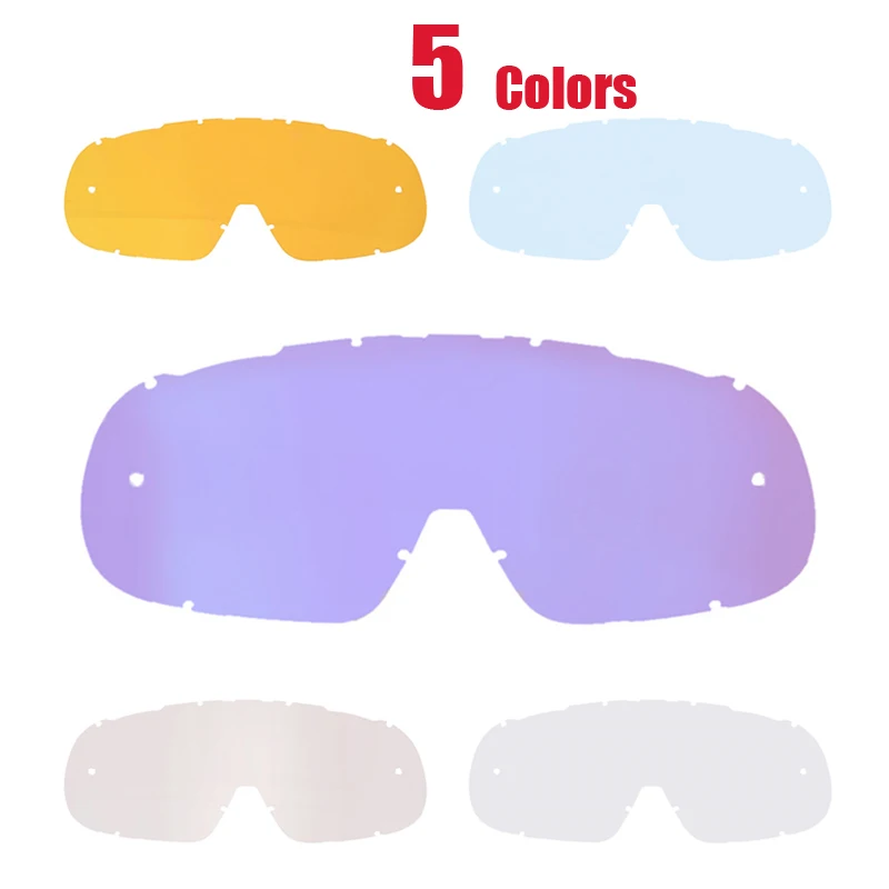 Motocross Goggles Lens Glasses For Outdoor Sunglasses of Dirt-Bike Motorcycle ATV Motos Golden Silver Blue Purple Transparent
Motocross Goggles Lens Glasses For Outdoor Sunglasses of Dirt-Bike Motorcycle ATV Motos Golden Silver Blue Purple Transparent