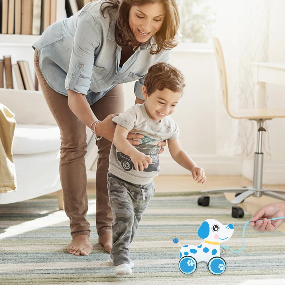 Animal Games Learning Walking Car Colorful Wooden Baby Dog Car 
Animal Games Learning Walking Car Colorful Wooden Baby Dog Car