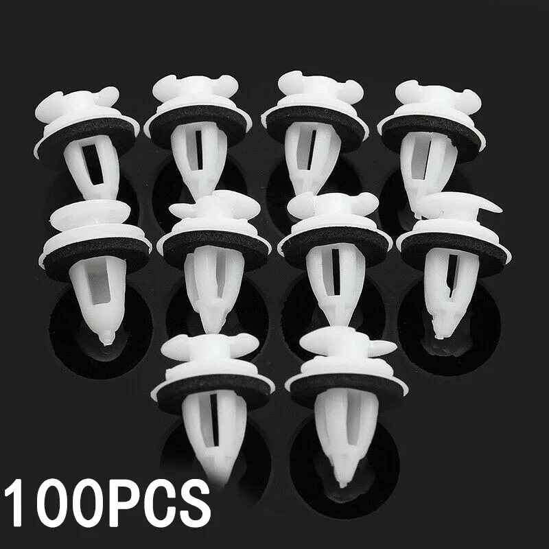 100pcs Replacement Fastener clips Decor Trim White With Seal Ring Fender clamp clips for BMW E34 E36 E38 E39 E46 X5 M3 M5 Z3
100pcs Replacement Fastener clips Decor Trim White With Seal Ring Fender clamp clips for BMW E34 E36 E38 E39 E46 X5 M3 M5 Z3