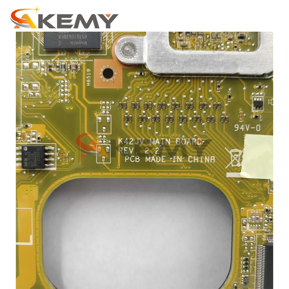 Akemy K42JV GT335M 1GB Материнская плата REV2.2 для For Asus A42J X42J K42J K42JR материнская ноутбука